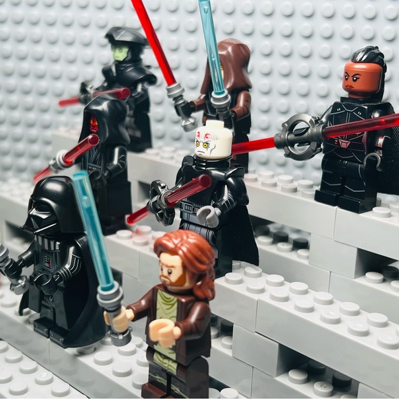 Star Wars Jedi Knight Custom Minifigures Lot of 8 - Picture 5 of 6